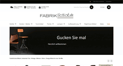 Desktop Screenshot of fabrikschick.de